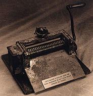 photo machine à écrire