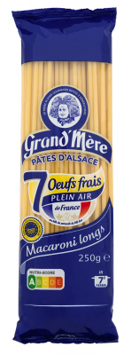 MACARONI LONG - Pâtes longues classiques - Pâtes Grand'Mère - 2