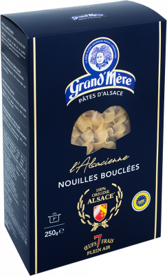 NOUILLES BOUCLÉES - L'Alsacienne - Pâtes Grand'Mère - 2